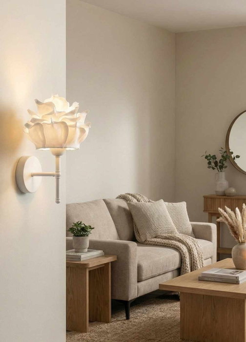 Opviq APG0005 Lámpara de Pared Blanca